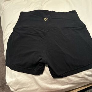 Aritiza black spandex biker shorts